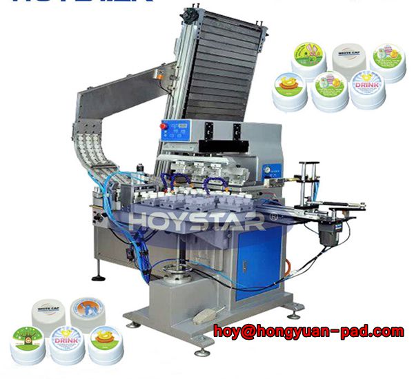 Fruit juice bottle cap printing machine,water bottle cap printing machine,plastic bottle cap printing machine,bottle cap pad printing machine,plastic bottle cap pad printing machine,drinking bottlte cap printing machine,water bottle cap printing machine