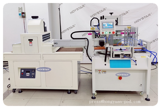 Automatic screen printing machine