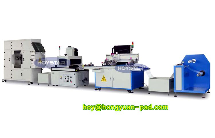 PET Conductive Film Screen Printing Machine,Roll to Roll Screen Printing Machine,Roll to Roll PET Film printing machine,PET film SCREEN printing machine