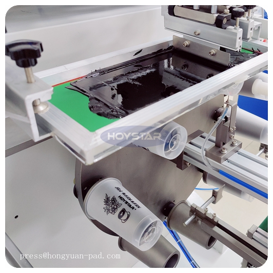 Automatic screen printing machine