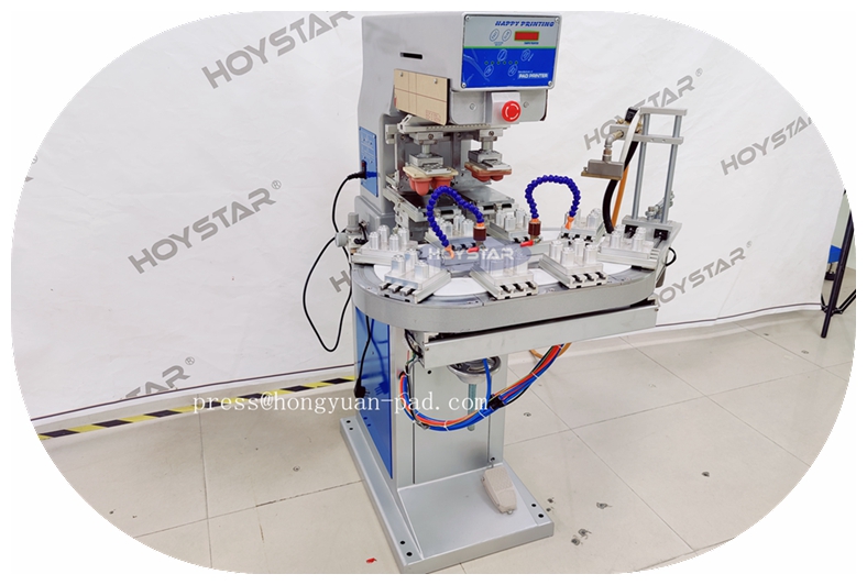 pad printing bottle cap machine