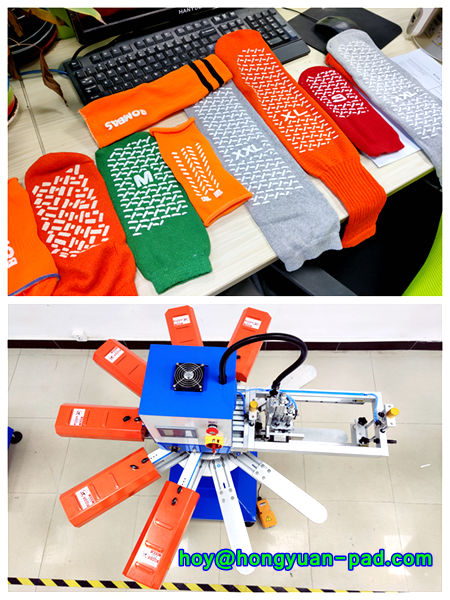 Socks Printing Machine, Socks Printing Machine With AntiSlip, Anti Slip silicone dotting machine, Socks Dotting Machine,Socks Silicone Dotting Machine,Socks Anti Slip Silicone Dotting Machine,Socks puff non slip printing machine, puff, silicone dotting machine