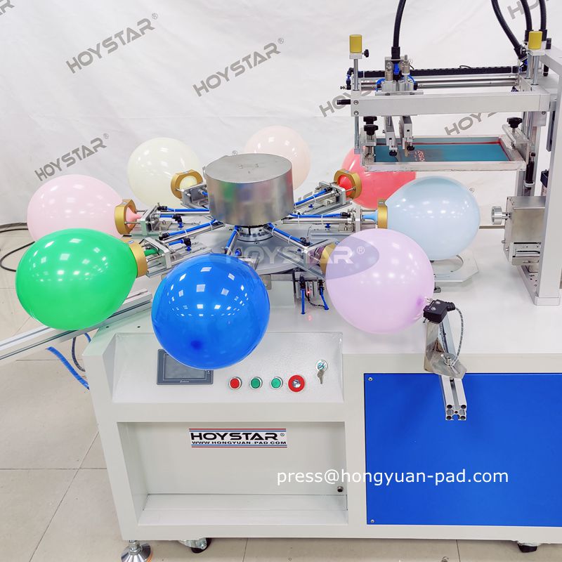 automatic screen print balloon