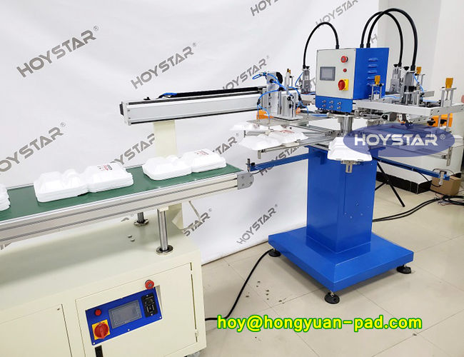 Polystyrene Food Containers printing machine,Polystyrene Food Containers screen printing machine,lunch box printing machine,foam box screen printing machine,lunch box screen printing machine, food box printing machine, food box screen printing machine