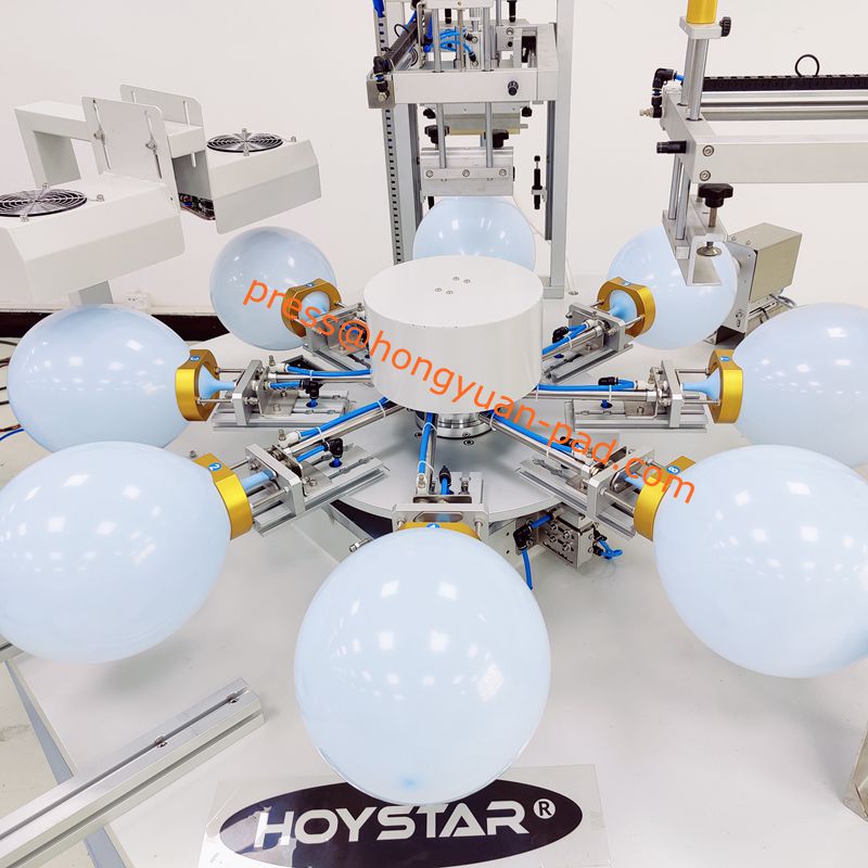 Balloon printing machine