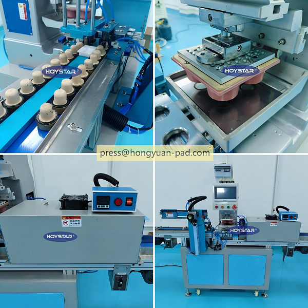 Wine corks pad printing machine