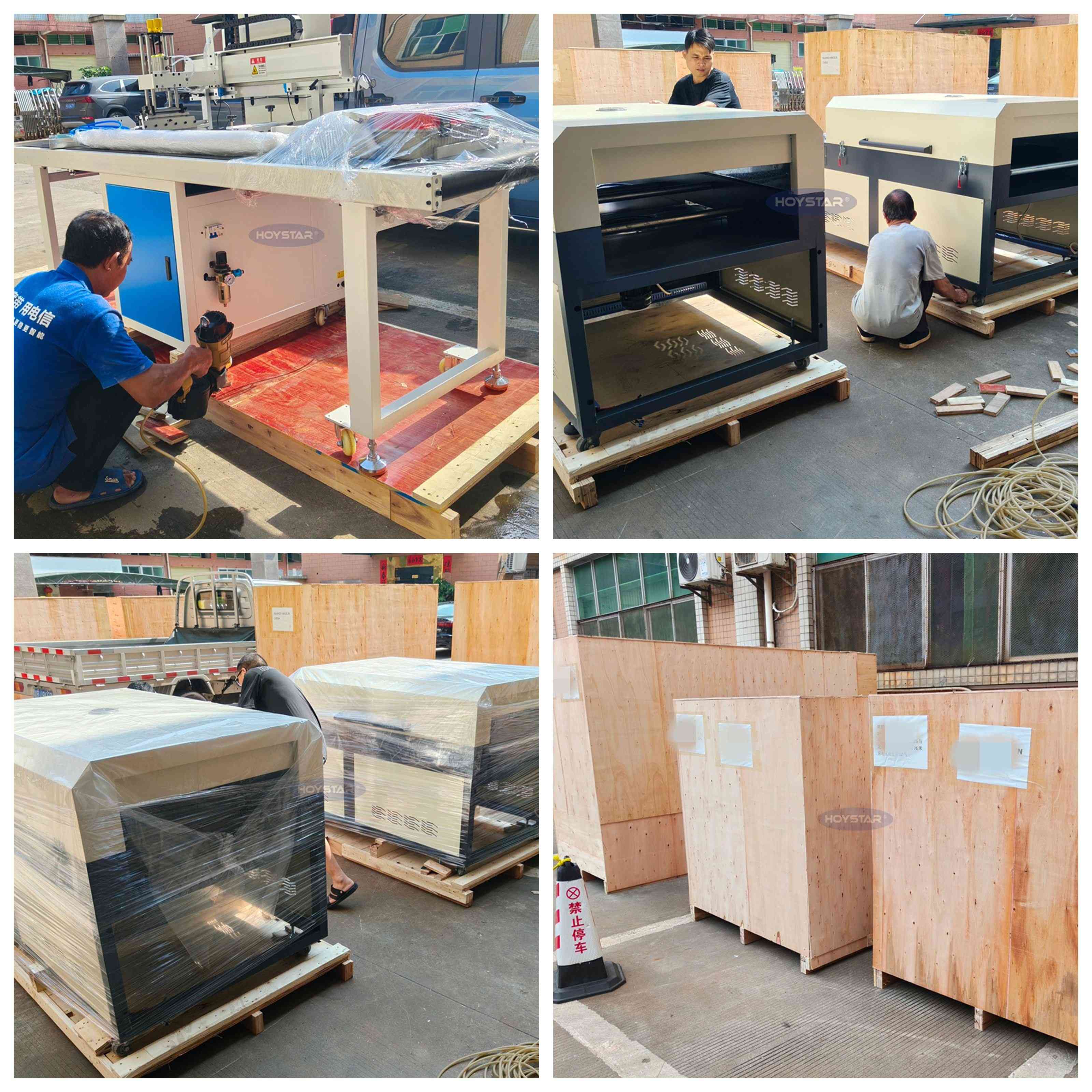 Vacuum table screen printing machine