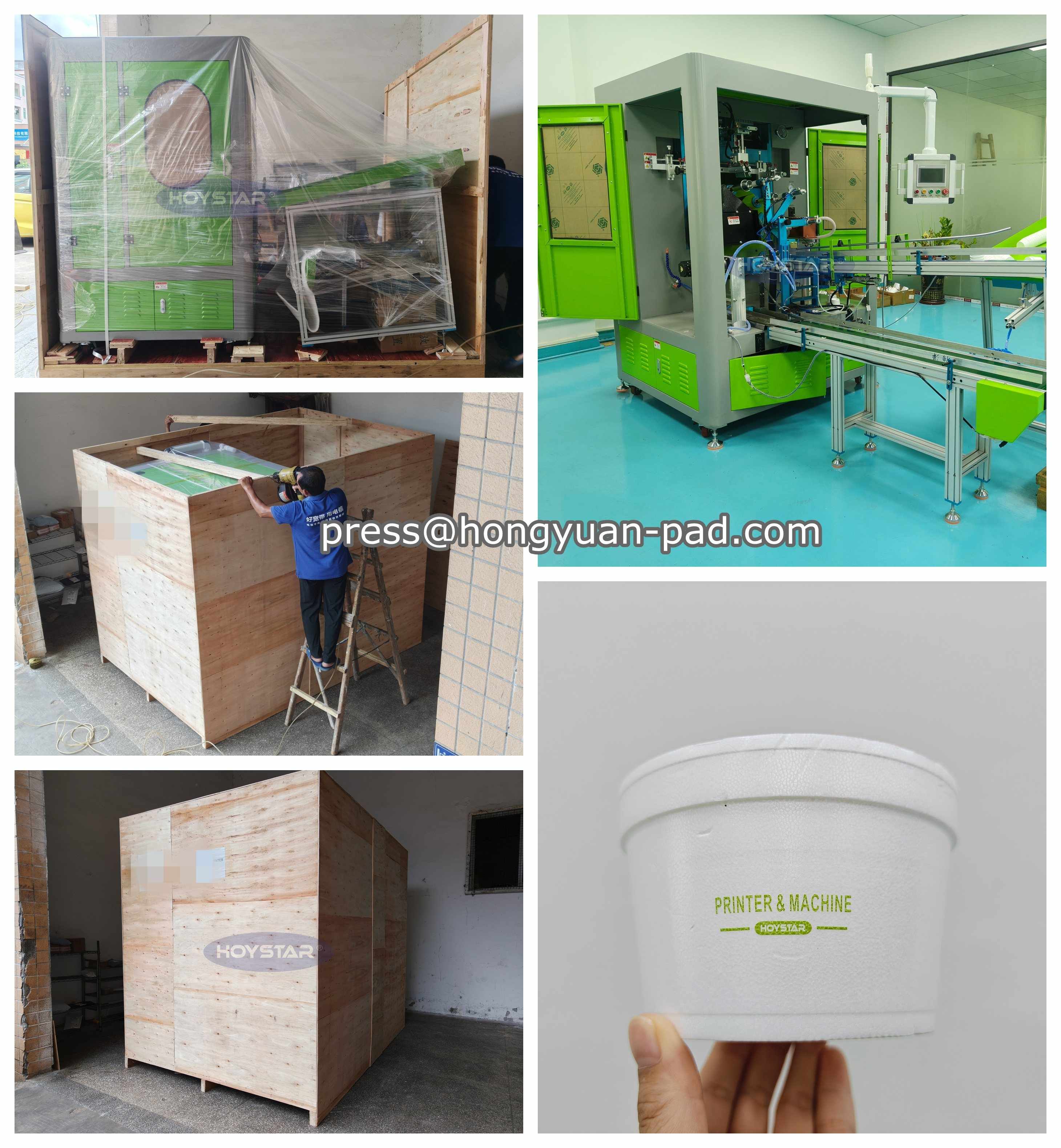 Auto Multi Color Foam Cup Printing Machine