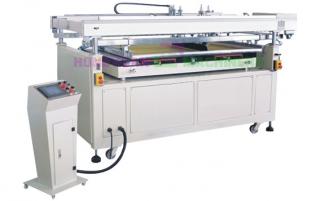Large 4 Post Semi Automatic Screen Printing Machine With Vertical Lift