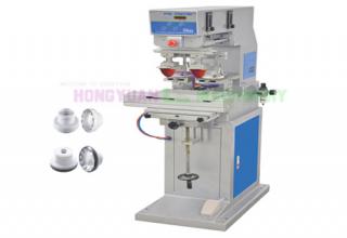 2 Color Closed Ink Cup Pad Printing Machine With Shuttle Worktable (GW-P2S-CP)