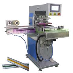 Triangular Scale Pad Printing Machine With Auto Rotary Holder